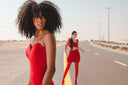 Rhapsody in Red Dress