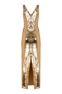 Aurelia Gold Dress