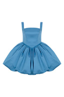 Azure Bloom Dress