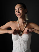 Serment Blanc Dress