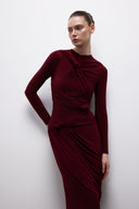 Crimson Knot Dress