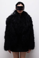 Noctis Shearling Cape